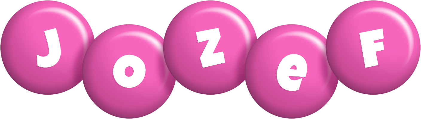 Jozef candy-pink logo