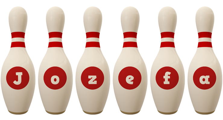 Jozefa bowling-pin logo