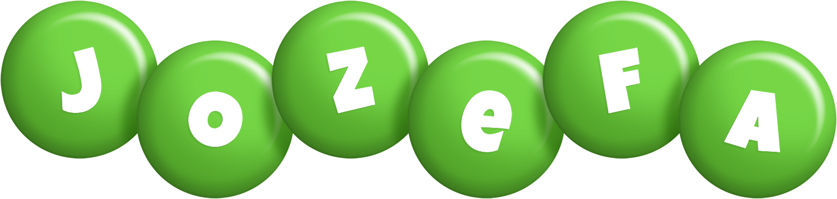 Jozefa candy-green logo