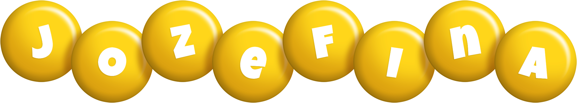 Jozefina candy-yellow logo