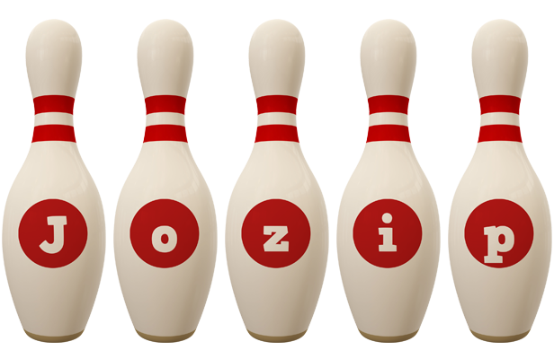 Jozip bowling-pin logo