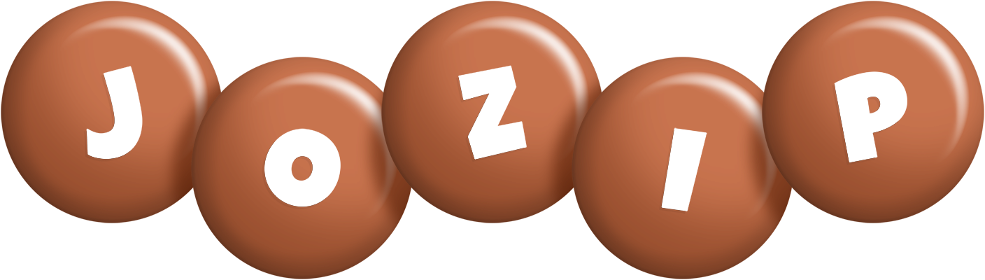 Jozip candy-brown logo