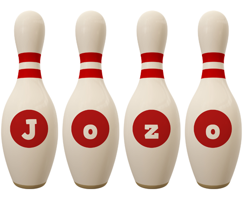 Jozo bowling-pin logo