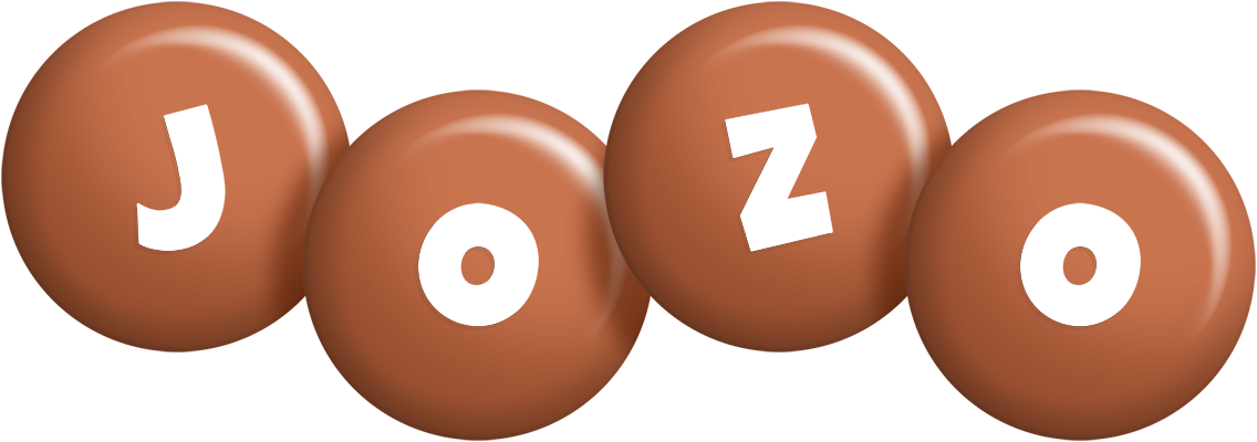 Jozo candy-brown logo