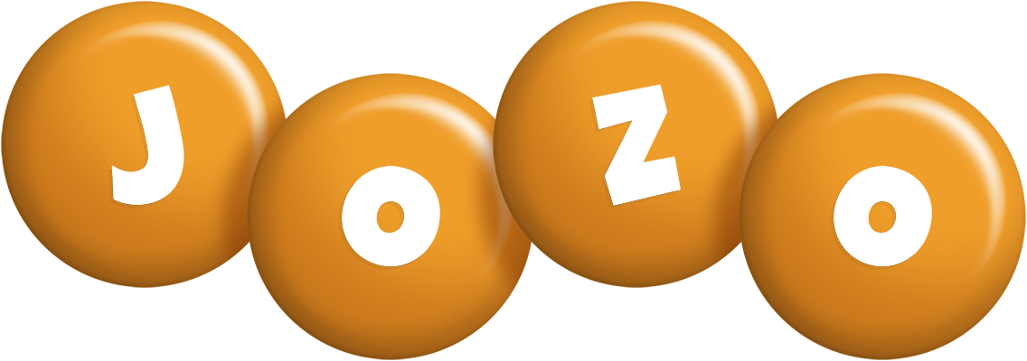 Jozo candy-orange logo