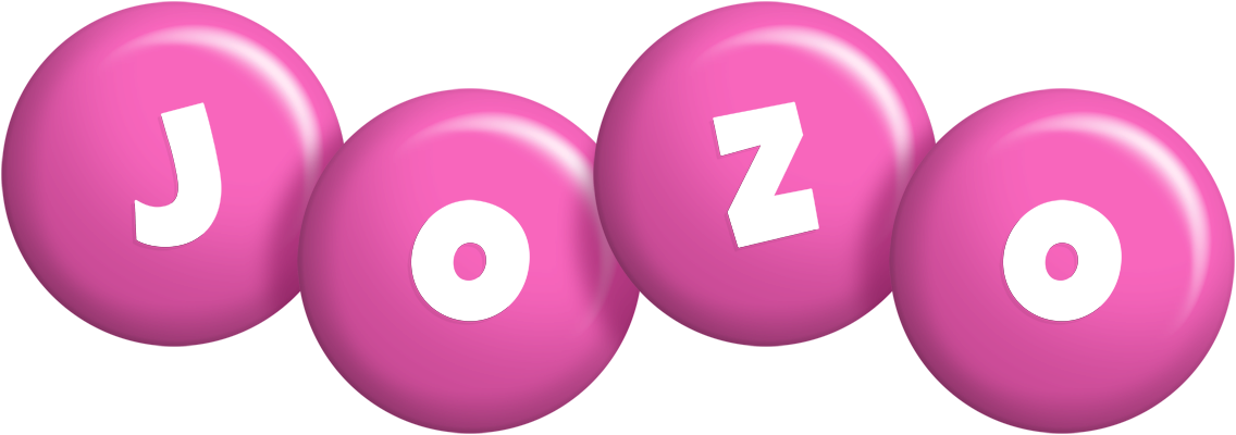 Jozo candy-pink logo