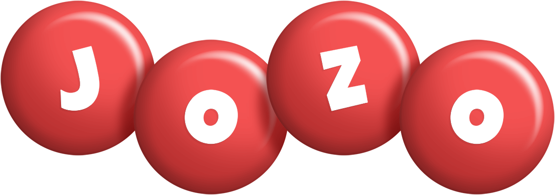 Jozo candy-red logo