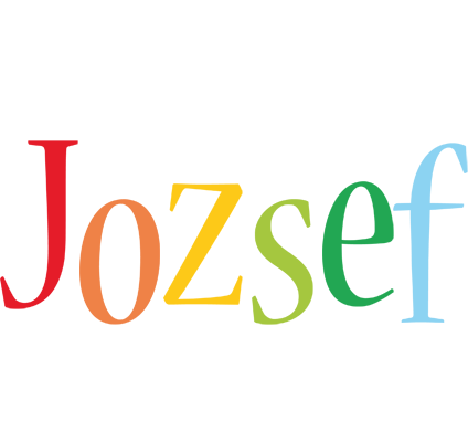 Jozsef birthday logo