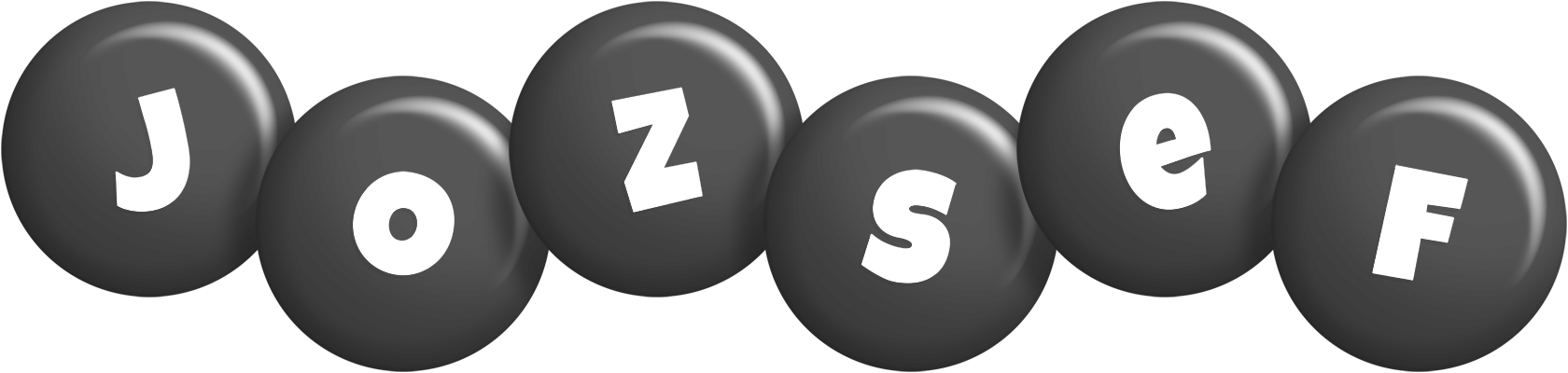 Jozsef candy-black logo