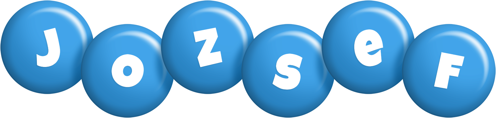 Jozsef candy-blue logo