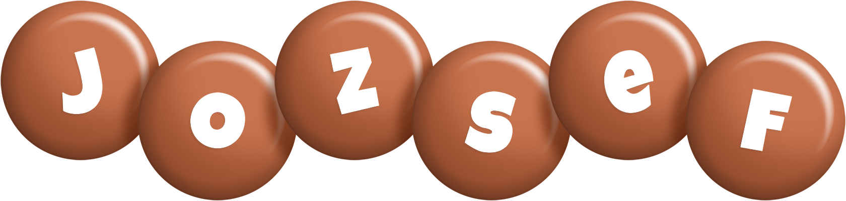 Jozsef candy-brown logo