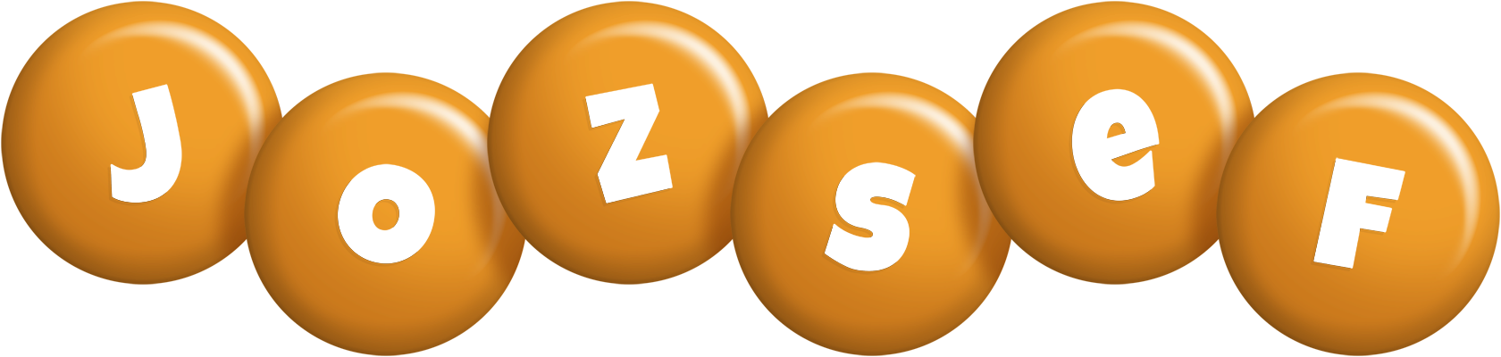 Jozsef candy-orange logo