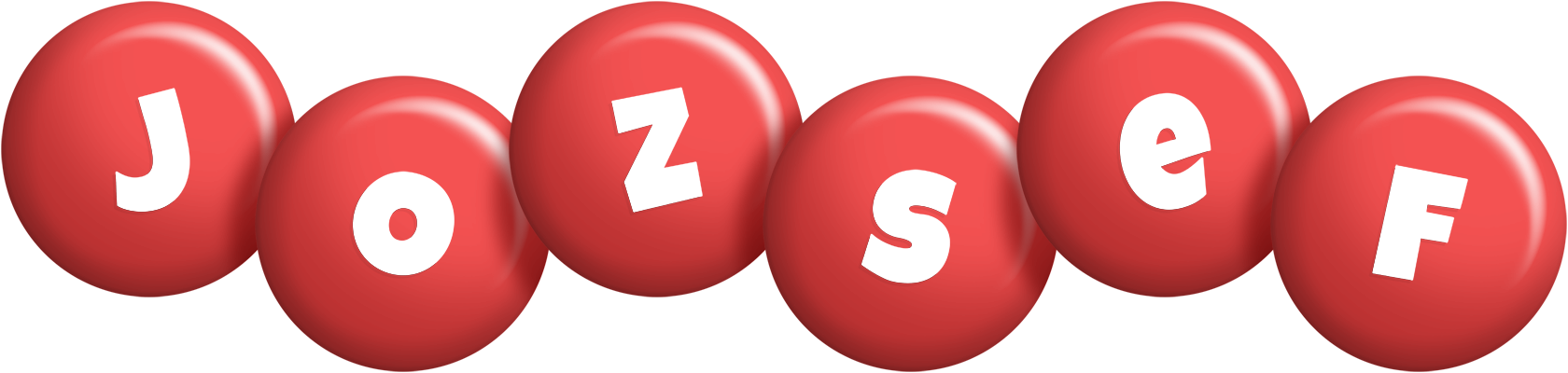 Jozsef candy-red logo