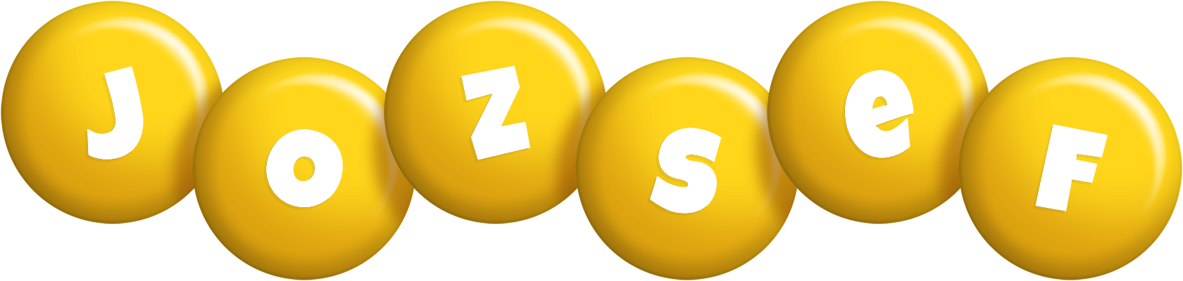 Jozsef candy-yellow logo