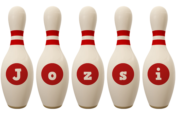 Jozsi bowling-pin logo