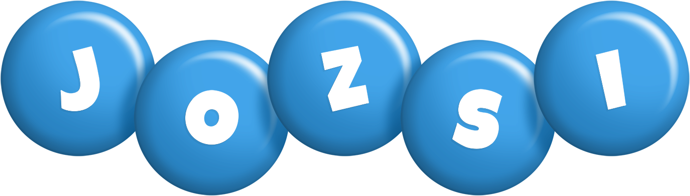 Jozsi candy-blue logo