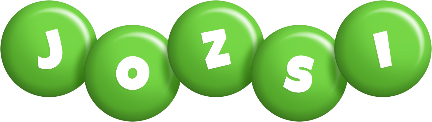 Jozsi candy-green logo