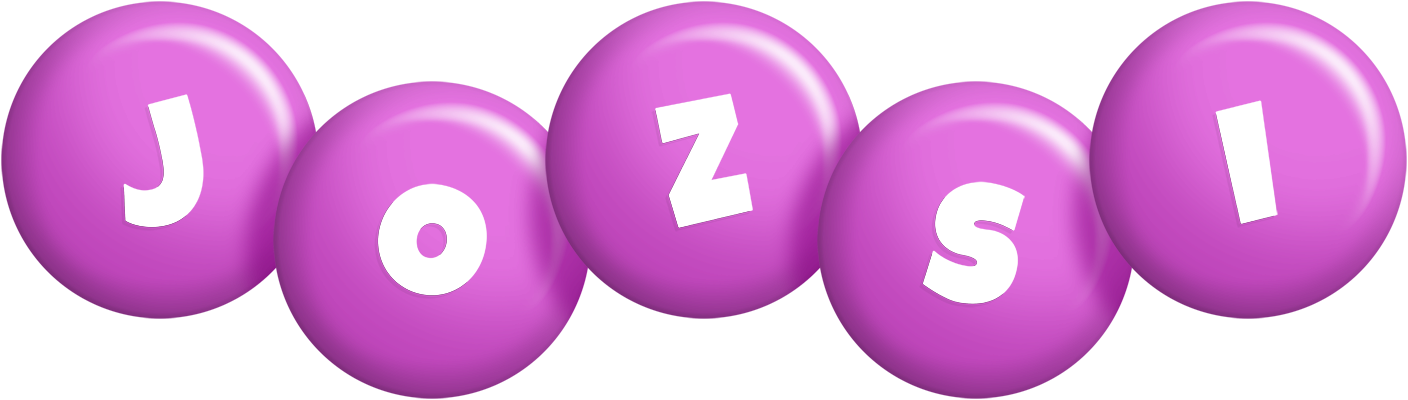Jozsi candy-purple logo