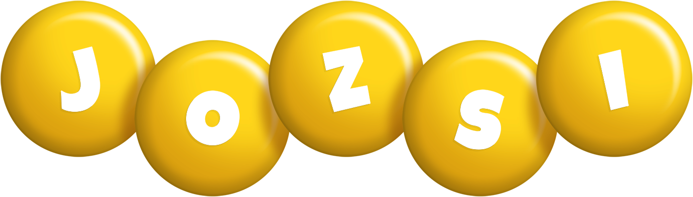 Jozsi candy-yellow logo