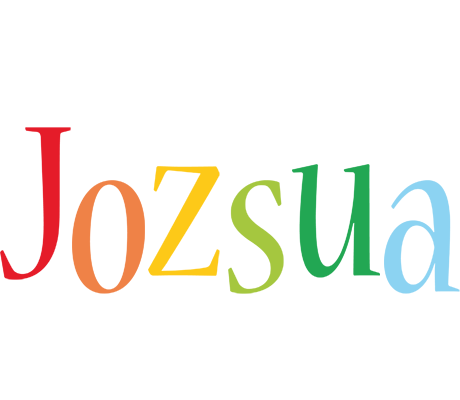 Jozsua birthday logo