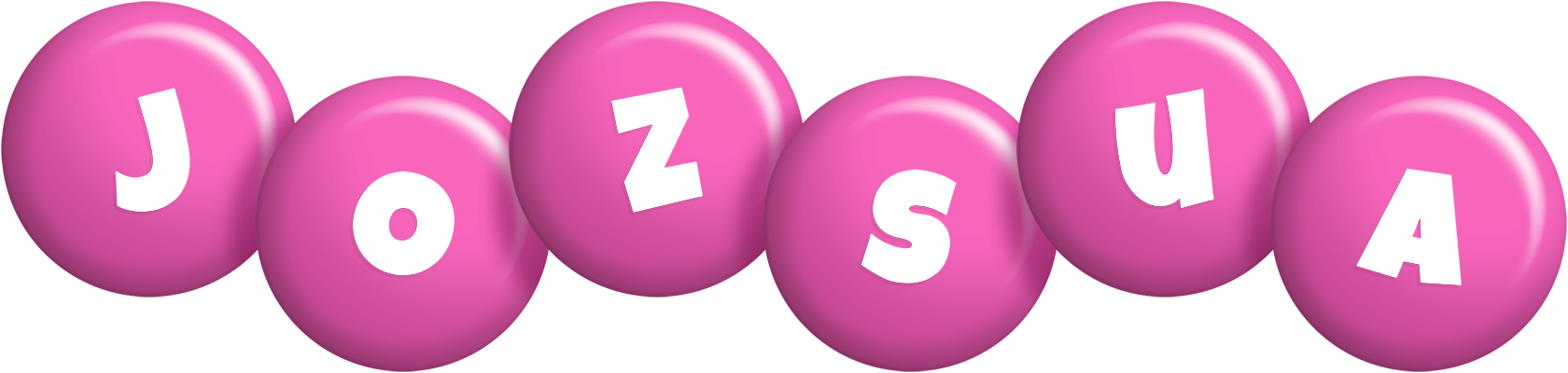 Jozsua candy-pink logo
