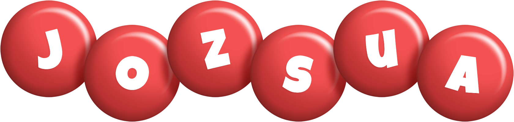 Jozsua candy-red logo