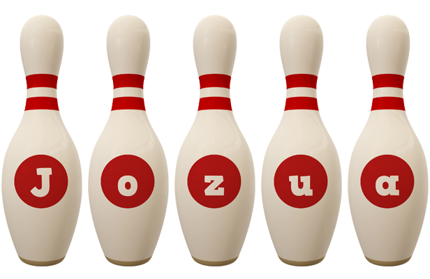 Jozua bowling-pin logo