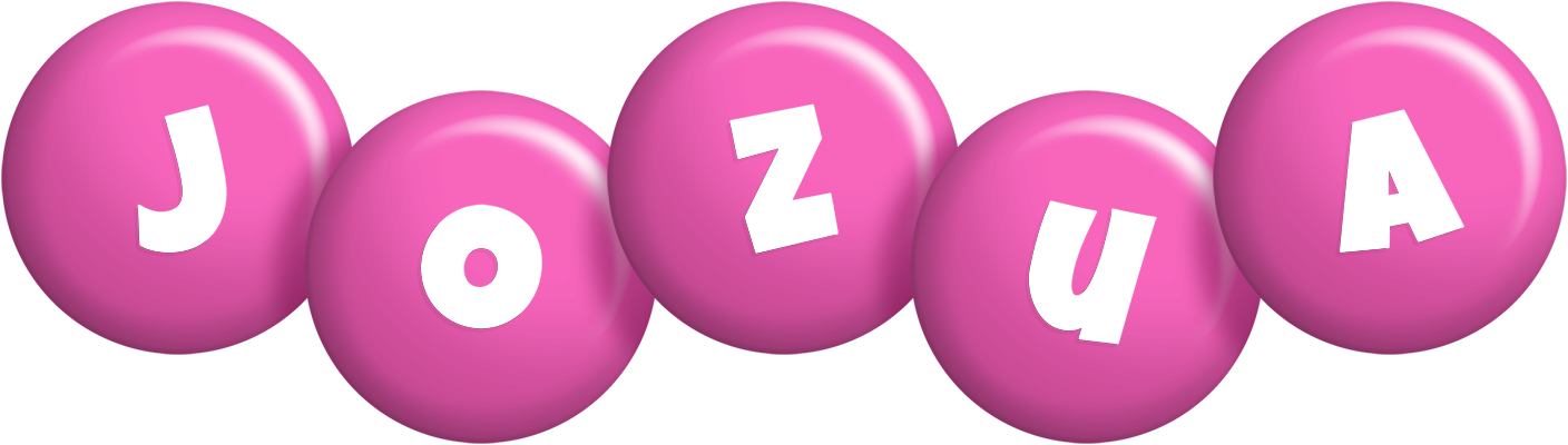 Jozua candy-pink logo