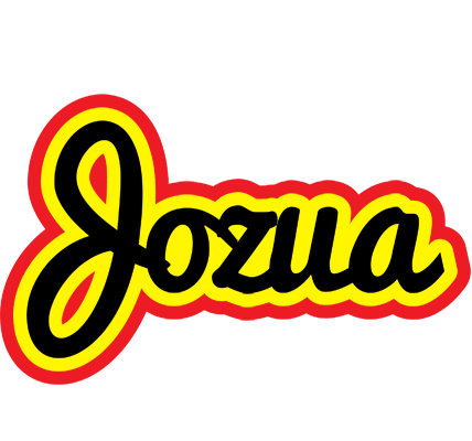 Jozua flaming logo