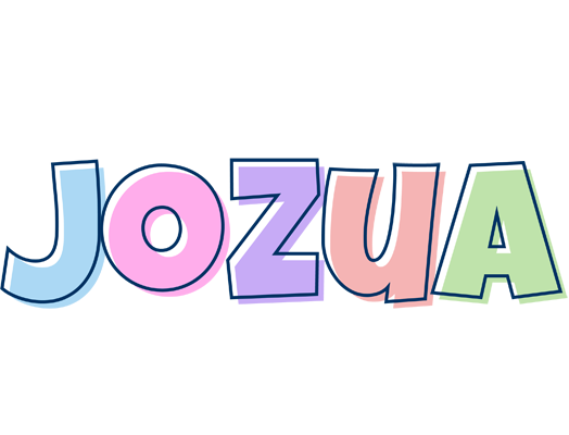 Jozua pastel logo