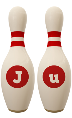 Ju bowling-pin logo