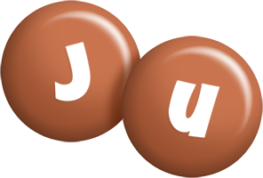 Ju candy-brown logo