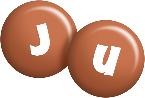 Ju candy-brown logo