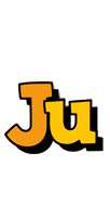 Ju cartoon logo