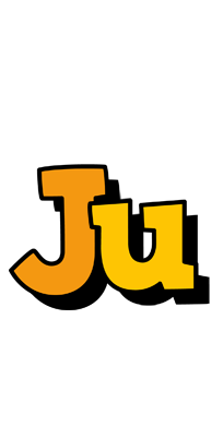Ju cartoon logo