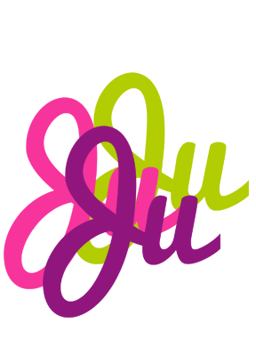 Ju flowers logo