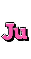 Ju girlish logo