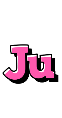 Ju girlish logo