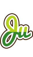 Ju golfing logo