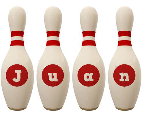 Juan bowling-pin logo