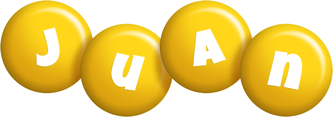 Juan candy-yellow logo
