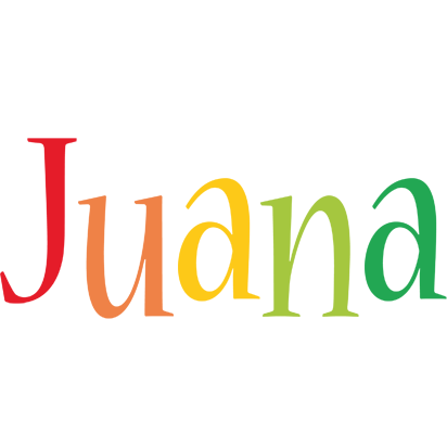 Juana birthday logo