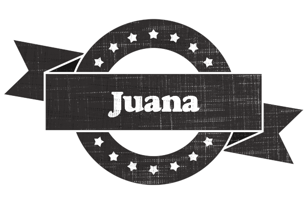 Juana grunge logo