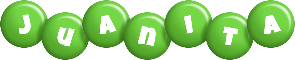 Juanita candy-green logo