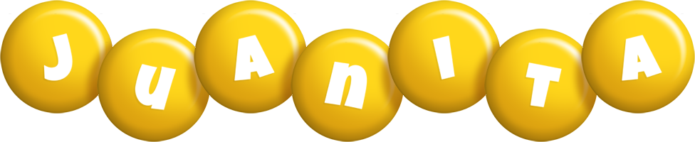 Juanita candy-yellow logo