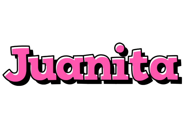 Juanita girlish logo