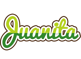 Juanita golfing logo