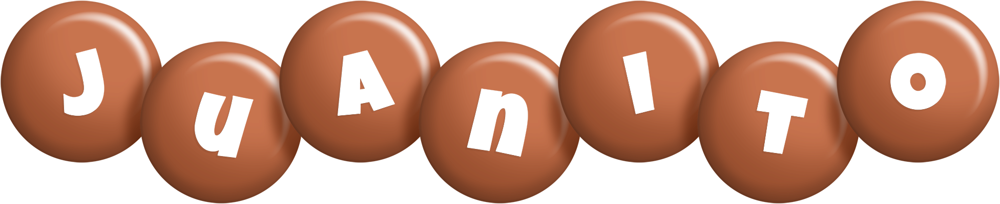 Juanito candy-brown logo