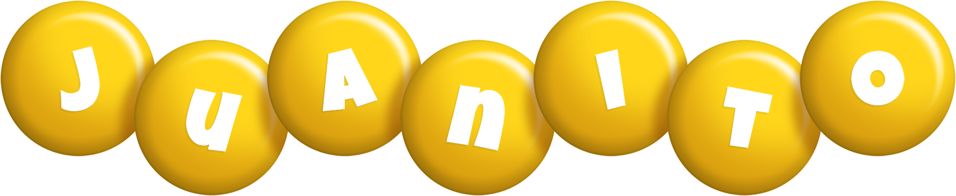 Juanito candy-yellow logo