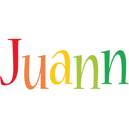 Juann birthday logo